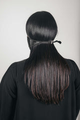 BLACK COTTON ANTI-DUST FACE MASK.