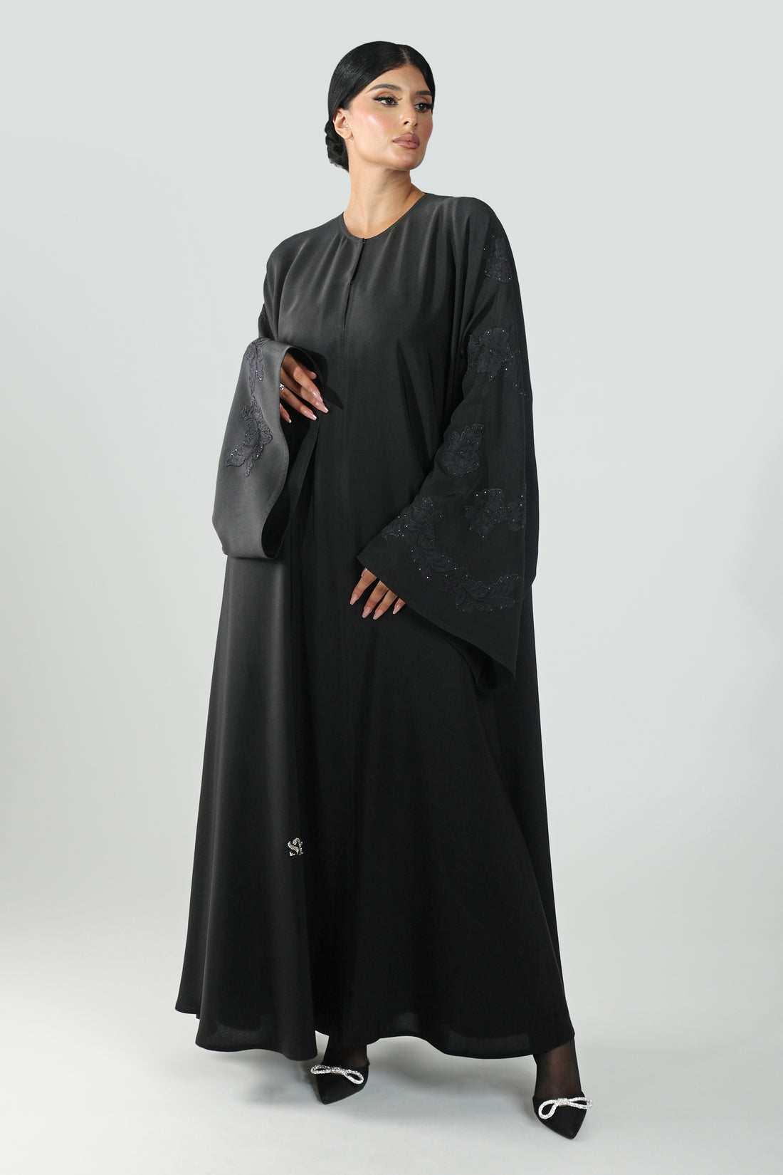 Chinese Abaya Salon with Lace Original Japanese Salon