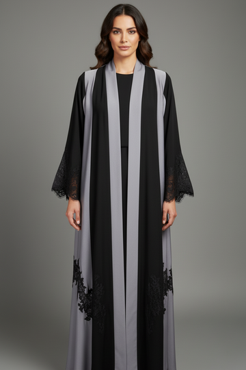 عباية صالونا مفتوحة تريندي