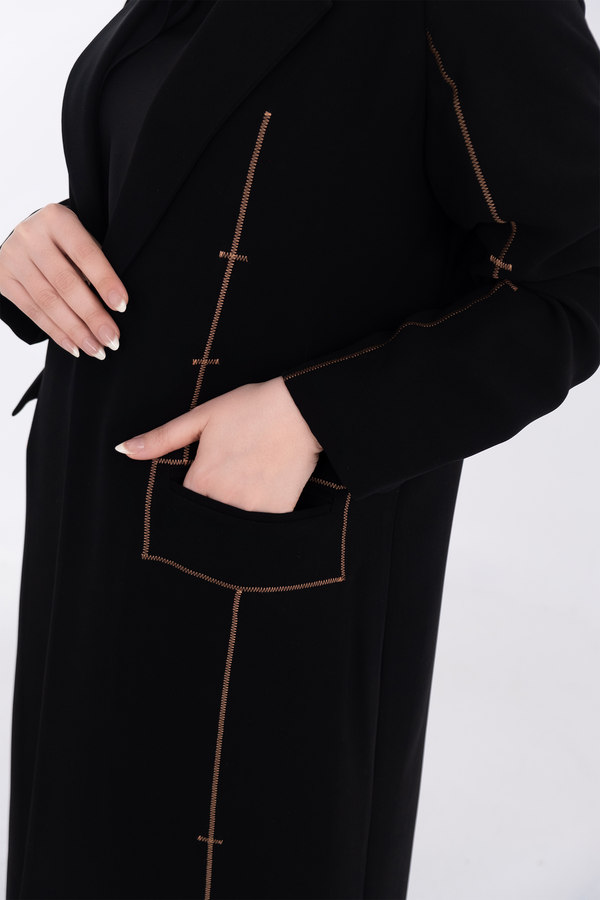 BLACK ROLEX BLAZER CLOSE