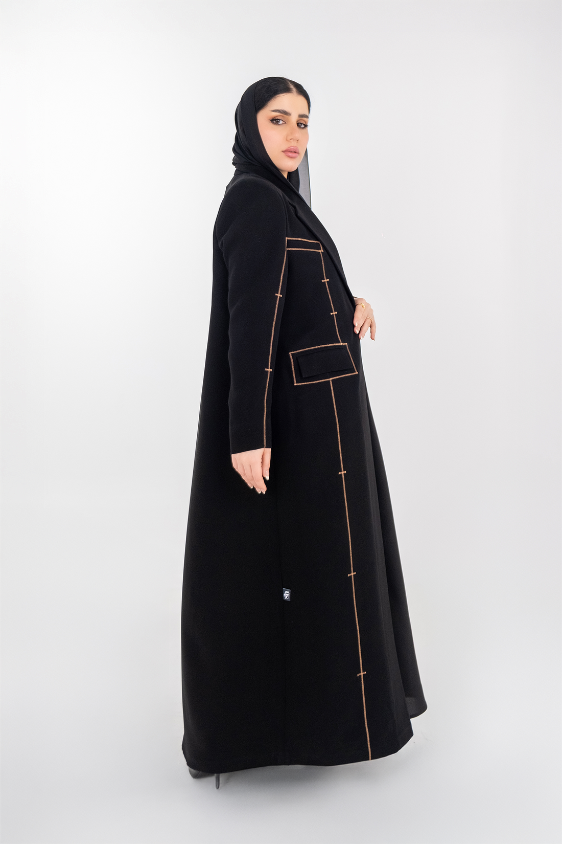 BLACK ROLEX BLAZER CLOSE