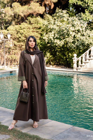 Shumoukh Abaya (Trench Coat)