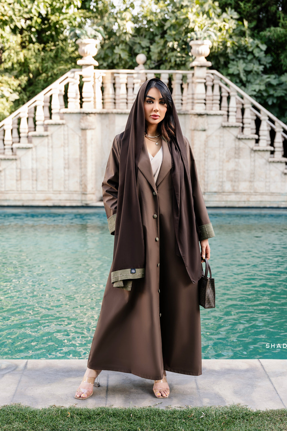 Shumoukh Abaya (Trench Coat)